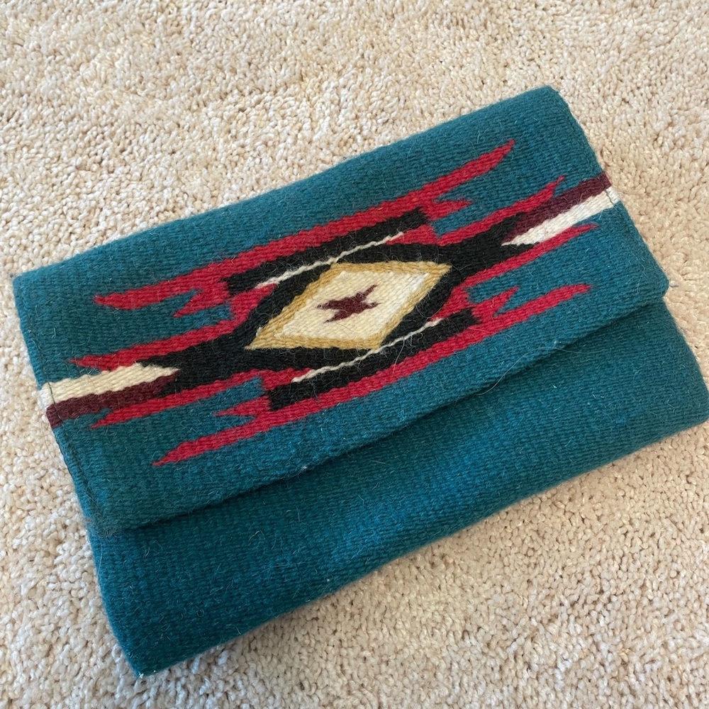 Vintage Boho Southwest Clutch